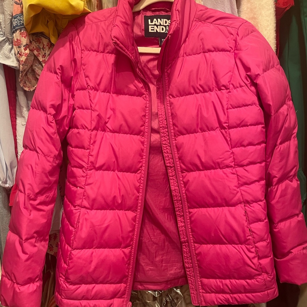 Pink Puffer Jacket